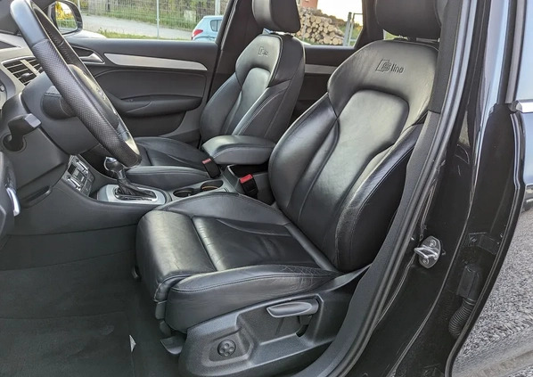 Audi Q3 cena 64999 przebieg: 184125, rok produkcji 2013 z Bełżyce małe 436